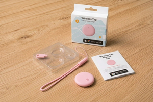 Locator Tag for iOS - Sakura Pink